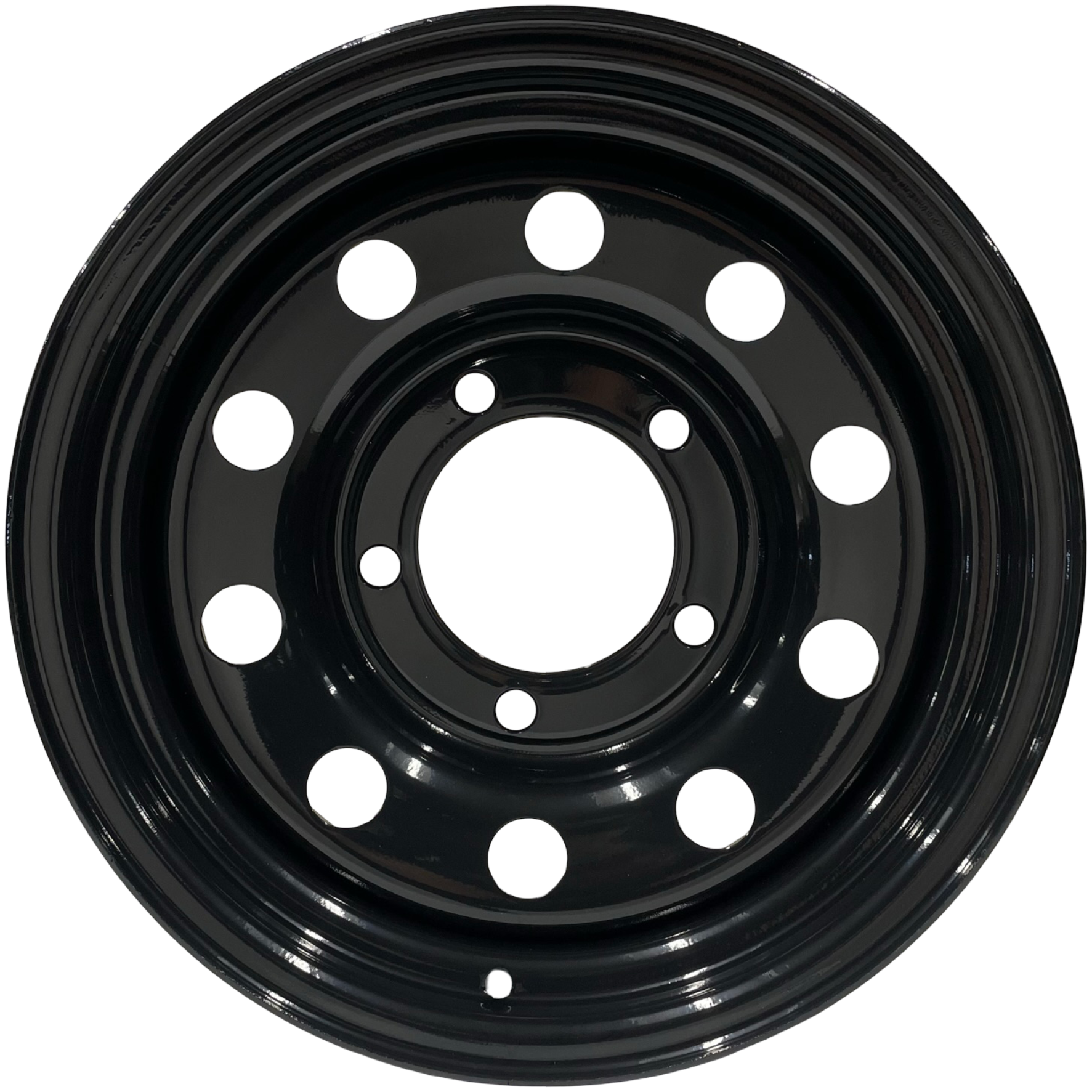 16" x 8"  GOJOS Black Modular 5x165.1 ET00 Off-Road Steel Wheels Roadcruza Tyres 