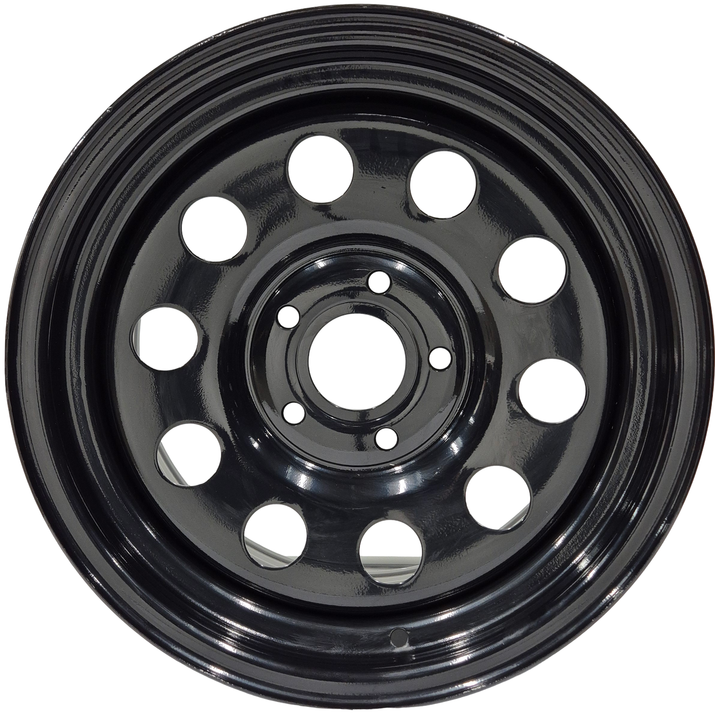 16" x 8" GOJOS Black Modular 5x120 ET25 CB70.1 (Land Rover) Off-Road Steel Wheels Roadcruza Tyres 