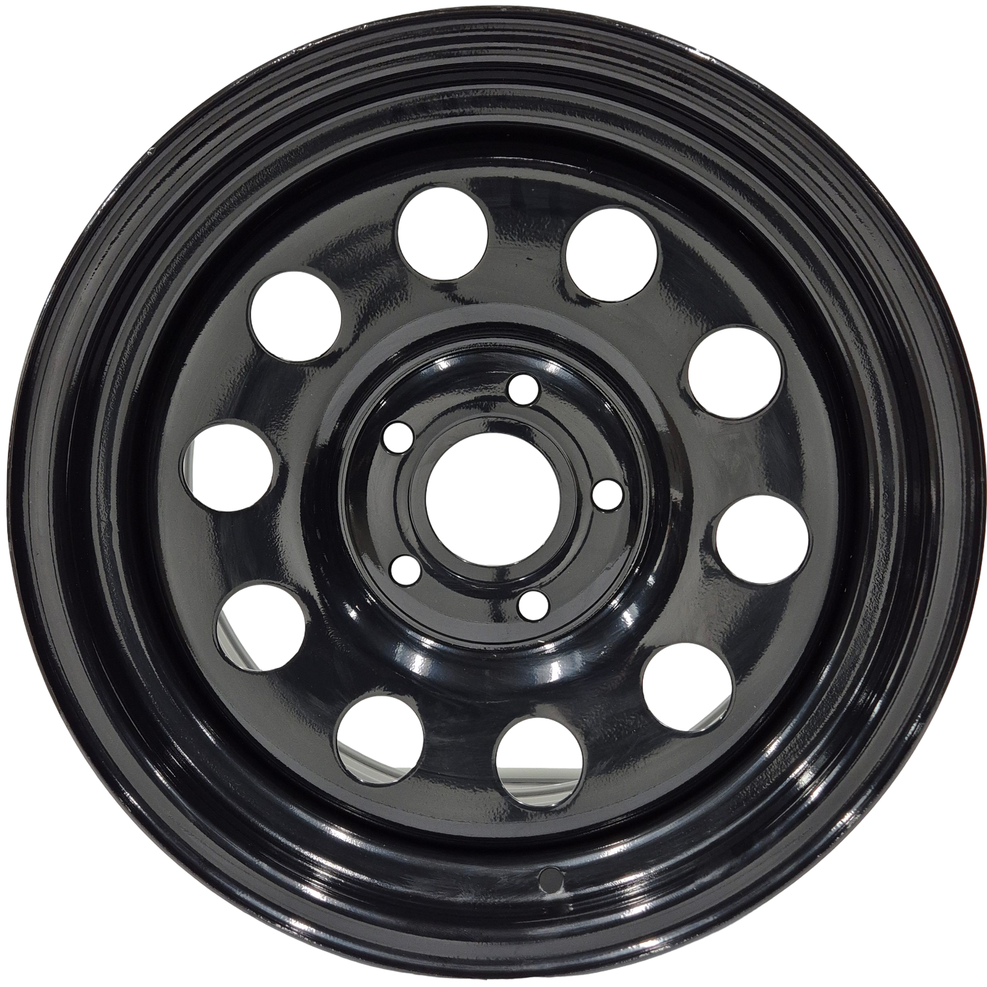 16" x 8" GOJOS Black Modular 5x120 ET25 CB70.1 (Land Rover) Off-Road Steel Wheels Roadcruza Tyres 