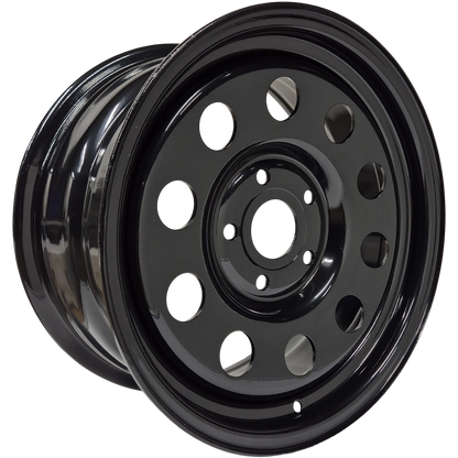 16x8" GOJO Black Modular 5x120 ET35 (Volkswagen, Man) Roadcruza Tyres 