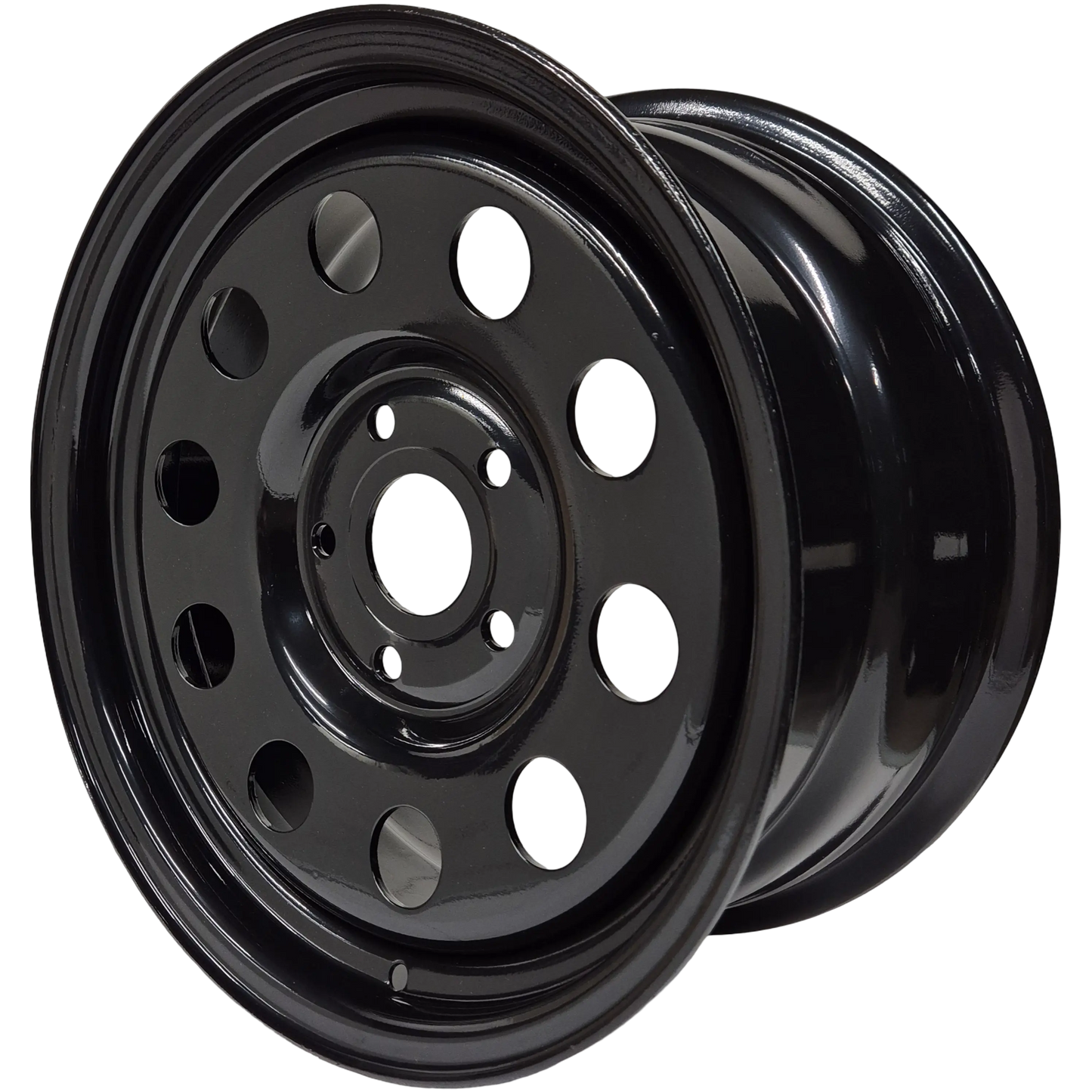 16x8" GOJO Black Modular 5x120 ET35 (Volkswagen, Man) Roadcruza Tyres 