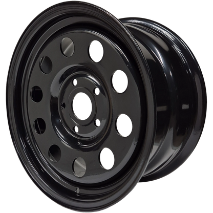 16x8" GOJO Black Modular 5x120 ET35 (Volkswagen, Man) Roadcruza Tyres 
