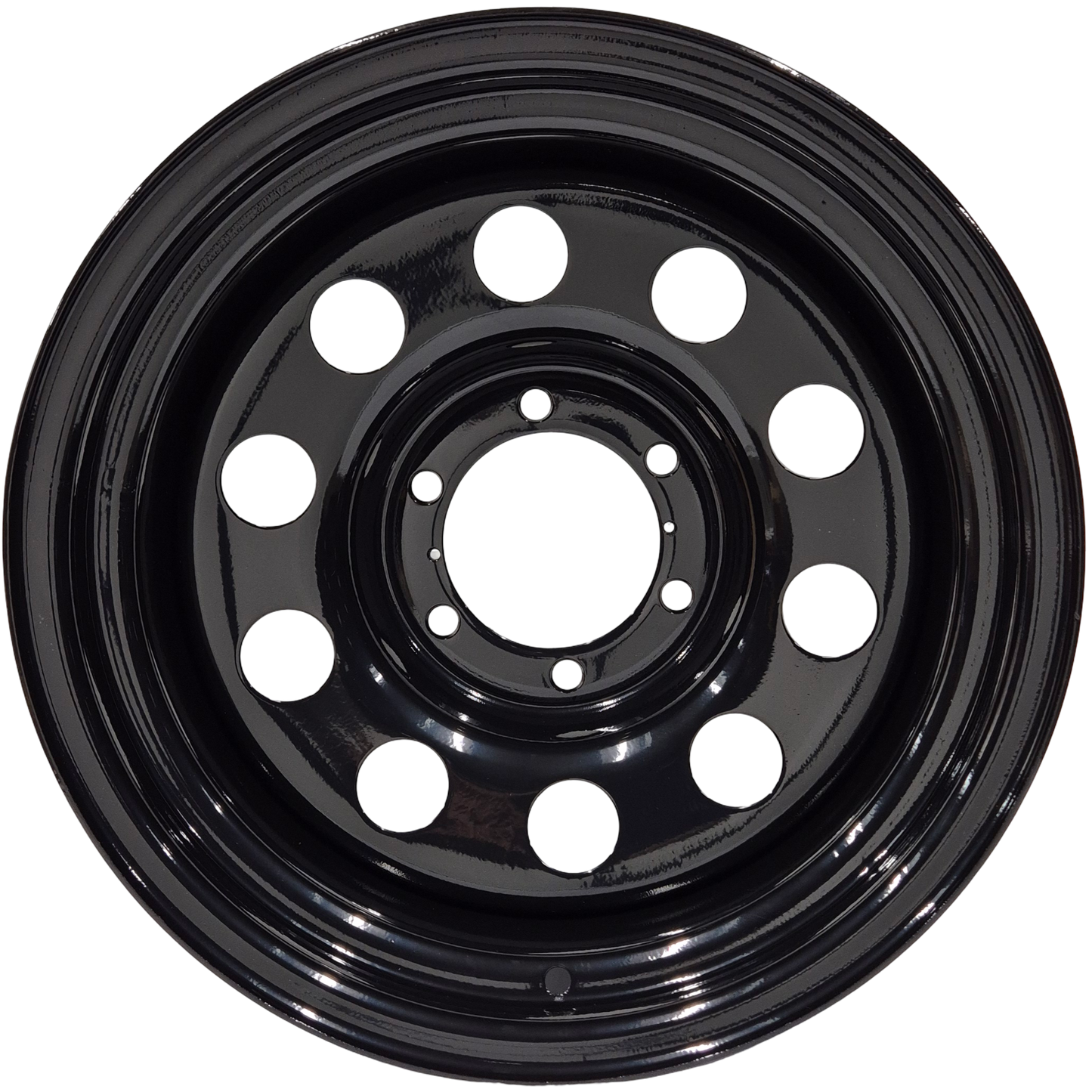 16x8" GOJOS Black Modular Wheel & Centre Cap 6x139.7 ET-35 Off-Road Steel Wheels - Roadcruza Tyres