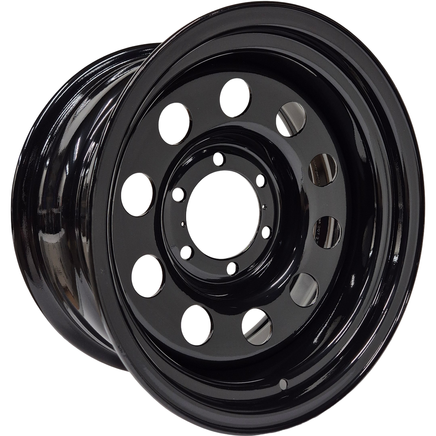 16x8" GOJOS Black Modular Wheel & Centre Cap 6x139.7 ET-35 Off-Road Steel Wheels - Roadcruza Tyres
