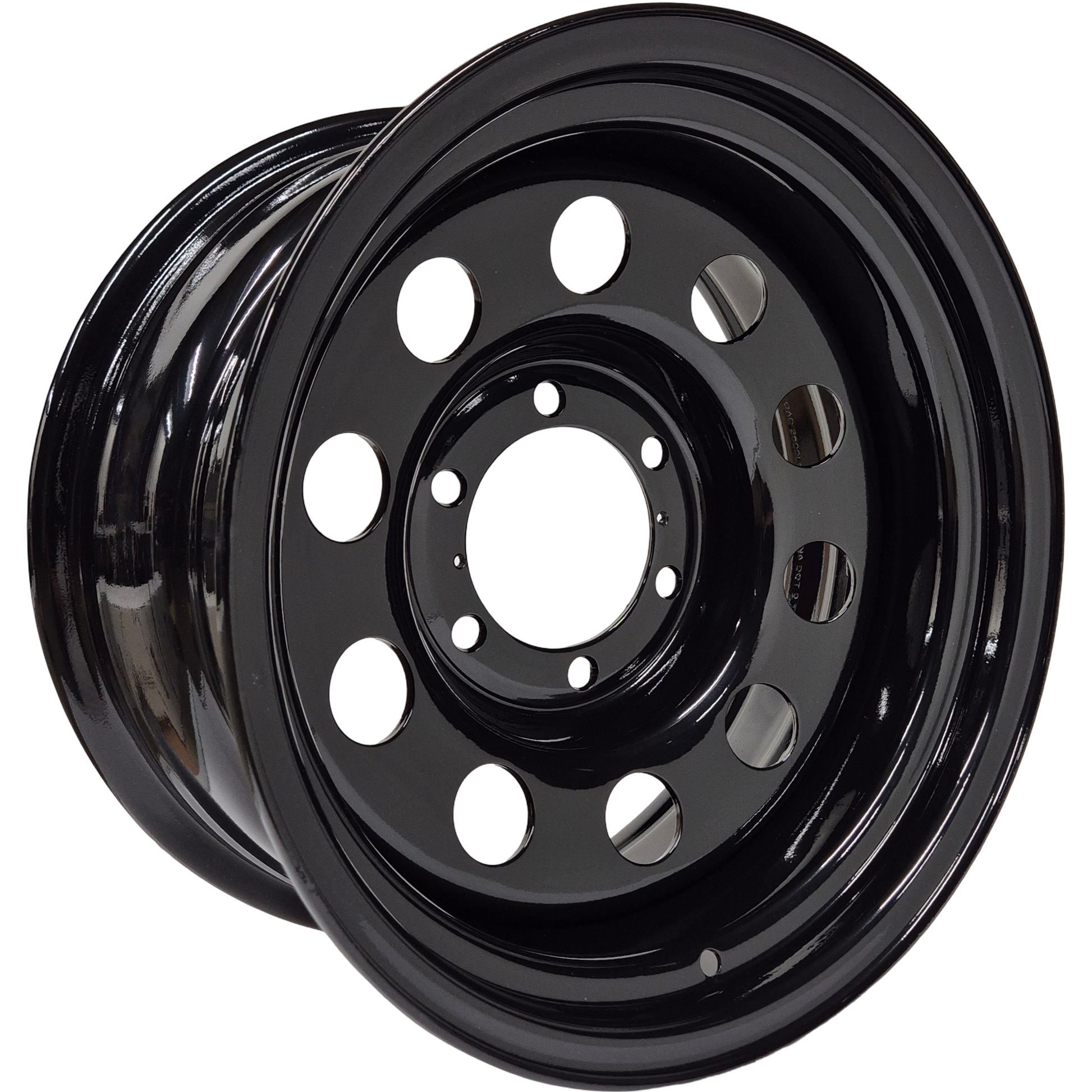 16x8" GOJOS Black Modular Wheel & Centre Cap 6x139.7 ET-35 Off-Road Steel Wheels - Roadcruza Tyres