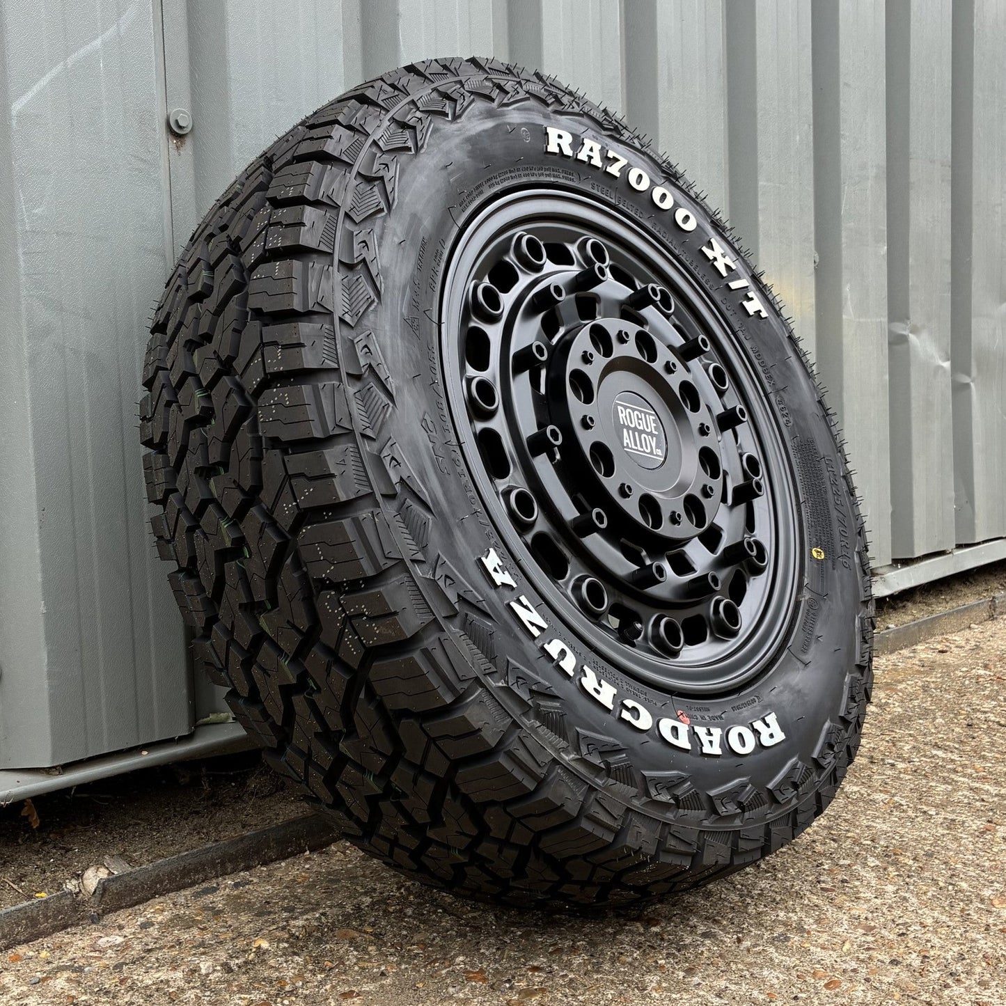 17" x 8" Rogue CC1 Satin Black 5x120 ET35 CB65.1 Roadcruza Tyres 