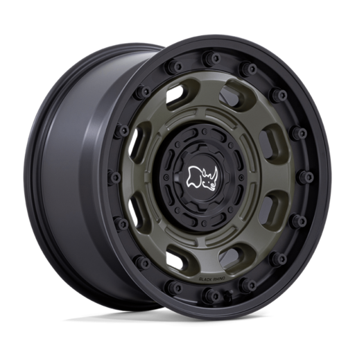 17" Volkswagen T5-T6.1 Black Rhino Atlas Package | Olive Green