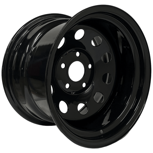 15" x 10"  GOJOS Black Modular 5x120 ET-32 Off-Road Steel Wheels Roadcruza Tyres 