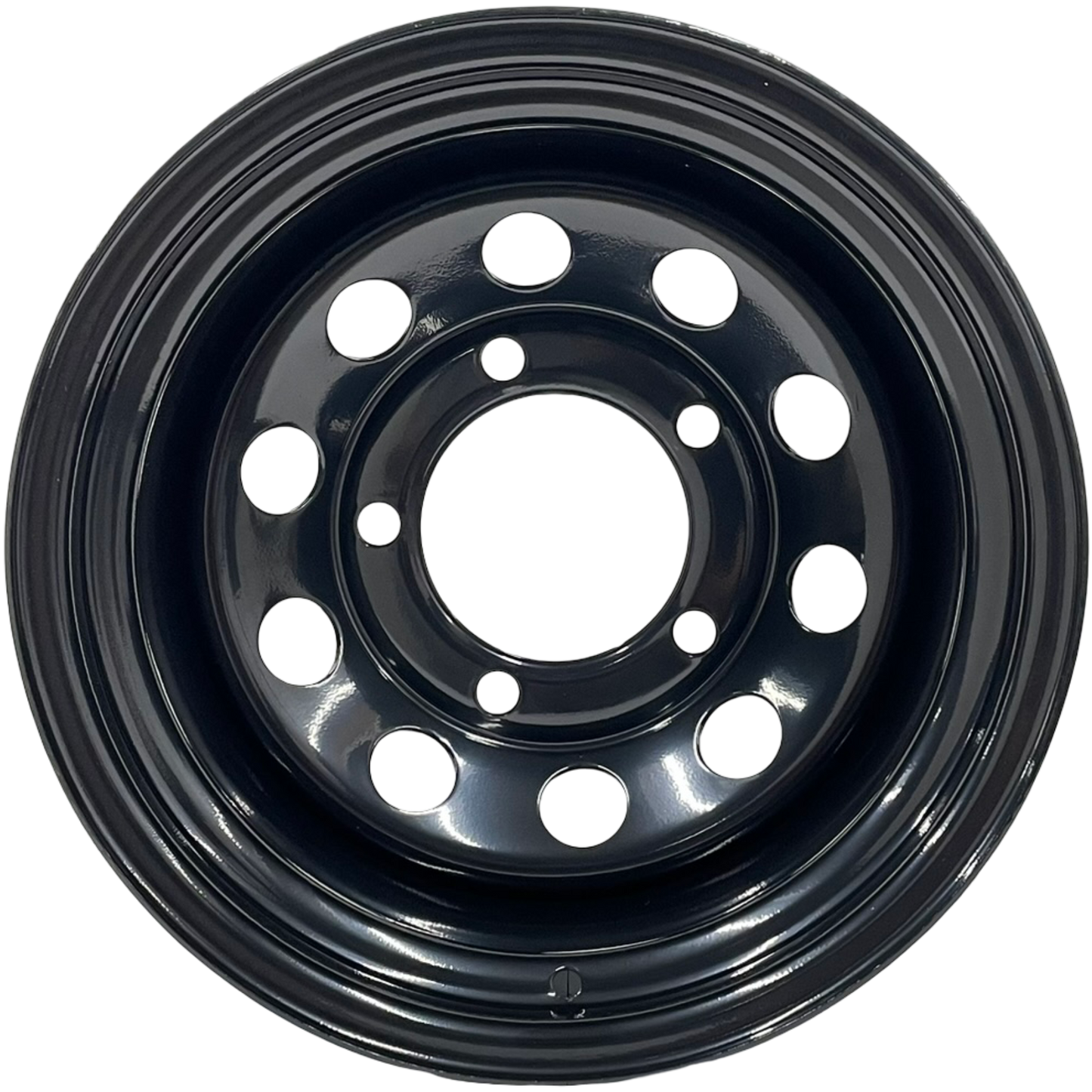 15" x 10"  GOJOS Black Modular 5x165.1 ET-32 Off-Road Steel Wheels Roadcruza Tyres 