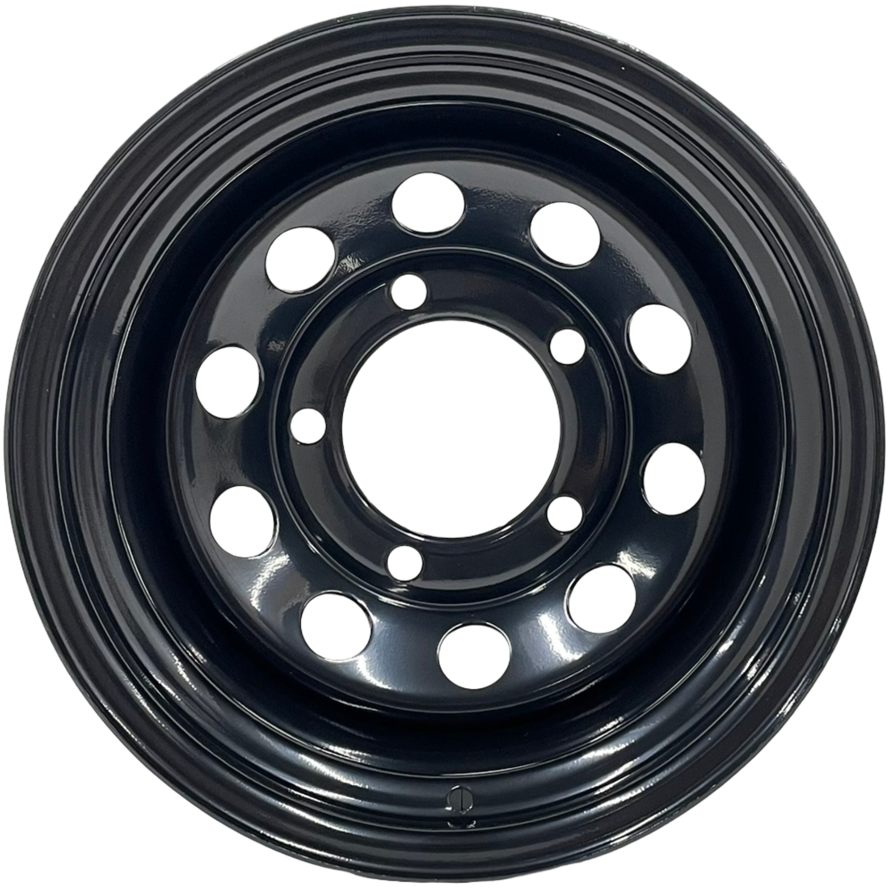 15" x 10"  GOJOS Black Modular 5x165.1 ET-32 Off-Road Steel Wheels Roadcruza Tyres 