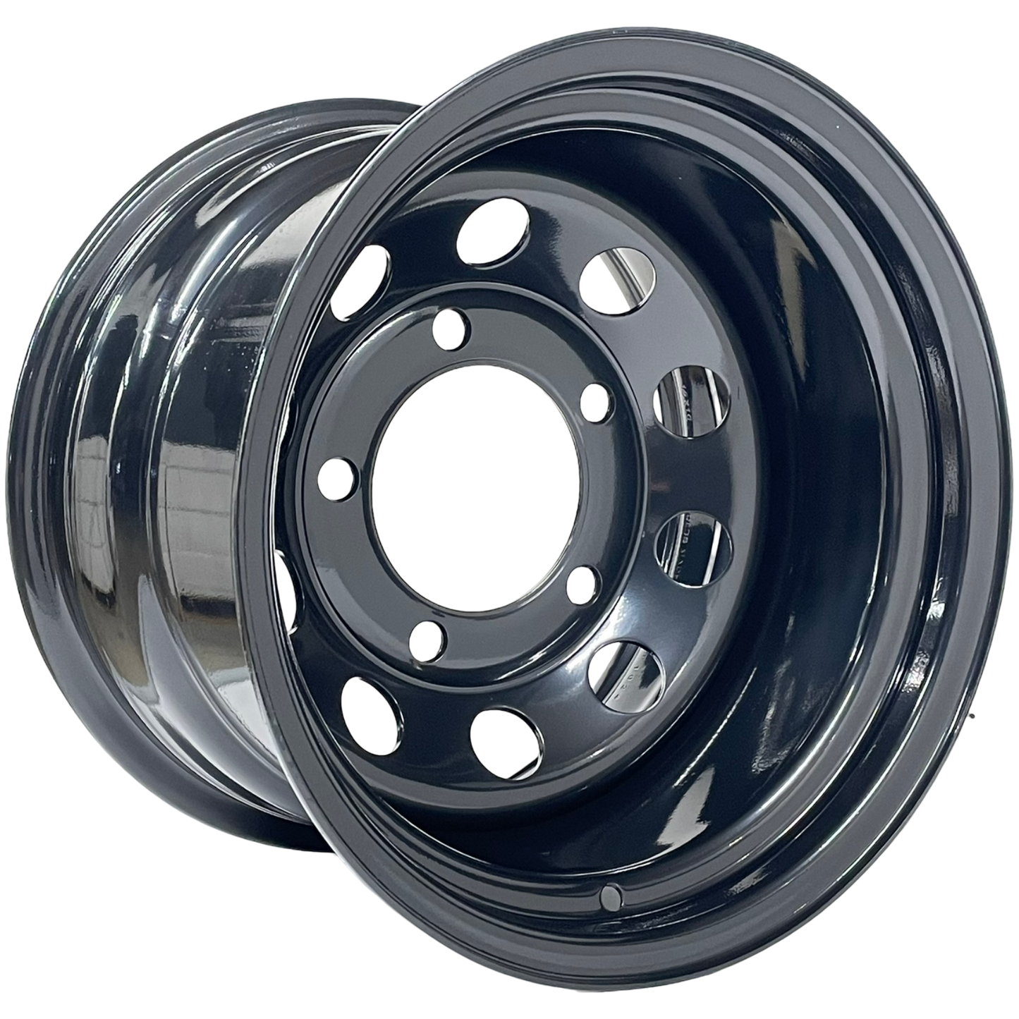 15" x 10"  GOJOS Black Modular 5x165.1 ET-32 Off-Road Steel Wheels Roadcruza Tyres 