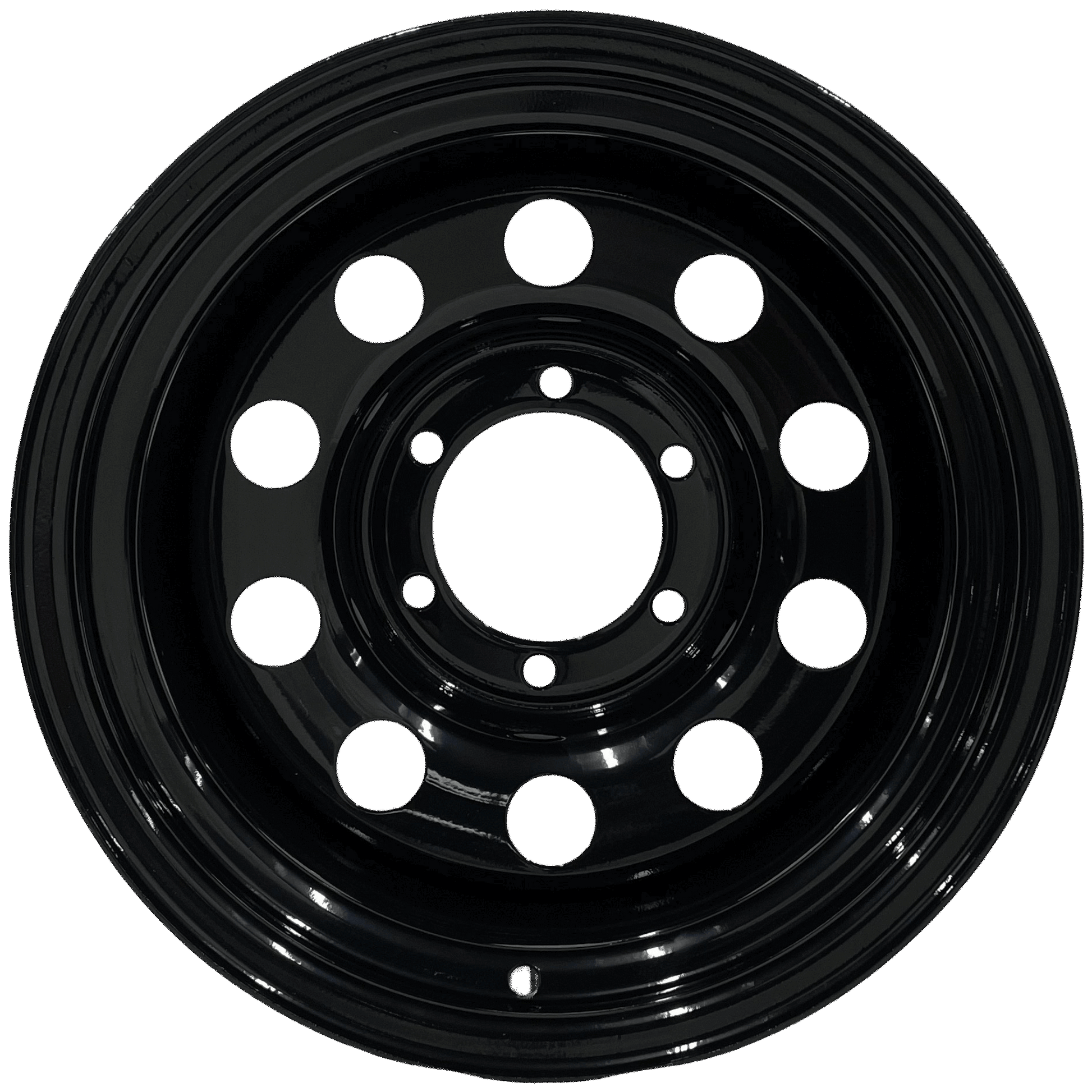 15" x 10"  GOJOS Black Modular 6x139.7 ET-32 Off-Road Steel Wheels Roadcruza Tyres 