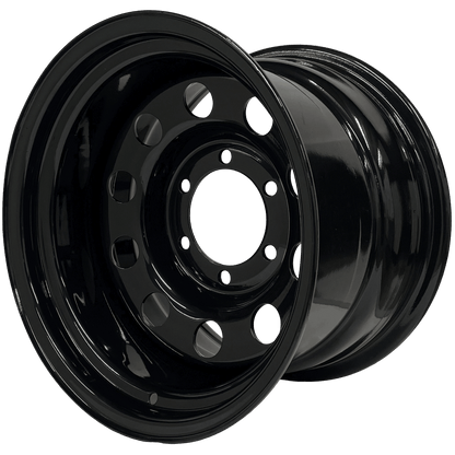 15" x 10"  GOJOS Black Modular 6x139.7 ET-32 Off-Road Steel Wheels Roadcruza Tyres 
