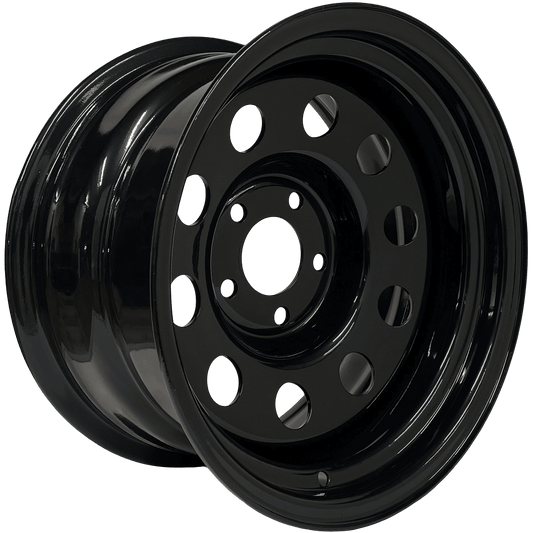 15" x 8" GOJOS Black Modular 5x114.3 ET-32 Off-Road Steel Wheels Roadcruza Tyres 