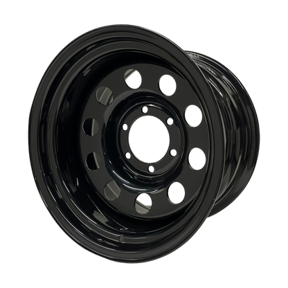 16" x 10" GOJOS Black Modular 6x139.7 ET-32 Off-Road Steel Wheels Roadcruza Tyres 