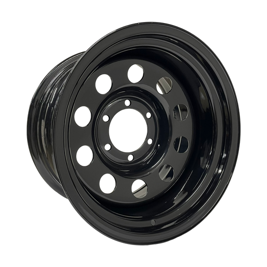 16" x 10" GOJOS Black Modular 6x139.7 ET-32 Off-Road Steel Wheels Roadcruza Tyres 