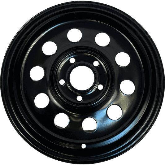16" x 7" GOJOS Black Modular 5x118 ET35 CB71.1 Off-Road Steel Wheels Roadcruza Tyres 