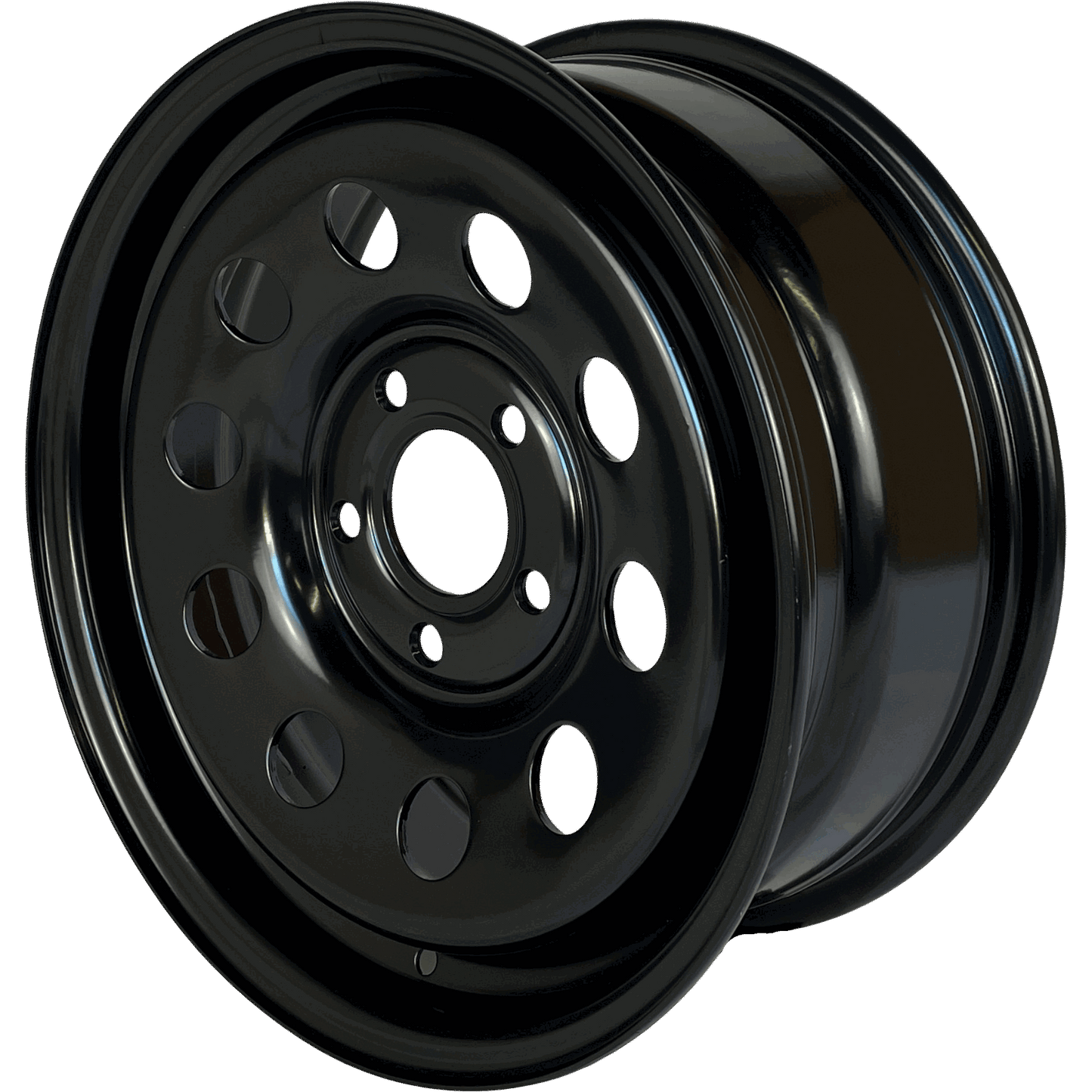 16" x 7" GOJOS Black Modular 5x118 ET35 CB71.1 Off-Road Steel Wheels Roadcruza Tyres 
