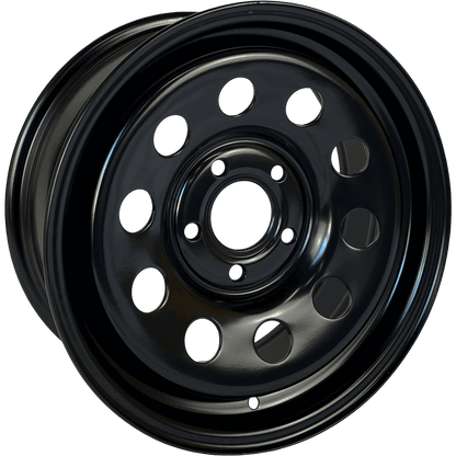 16" x 7" GOJOS Black Modular 5x118 ET35 CB71.1 Off-Road Steel Wheels Roadcruza Tyres 