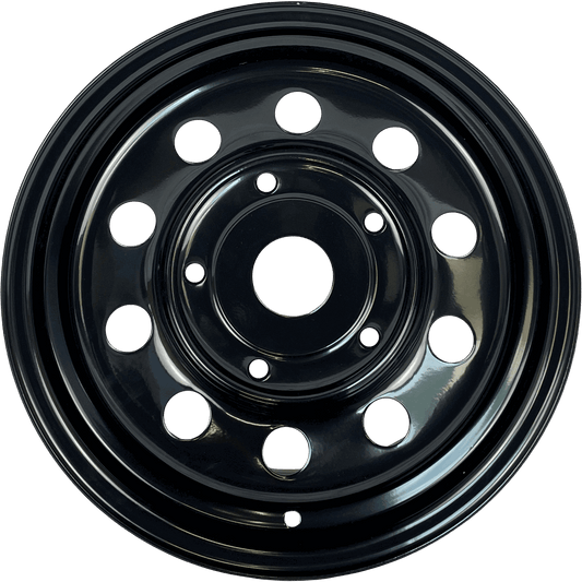 16" X 7" GOJOS Black Modular 5x160 ET35 CB65.1 Off-Road Steel Wheels Roadcruza Tyres 