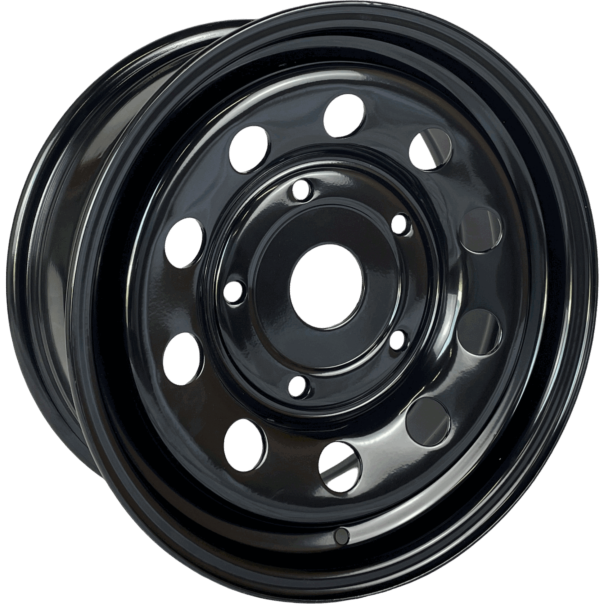 16" X 7" GOJOS Black Modular 5x160 ET35 CB65.1 Off-Road Steel Wheels Roadcruza Tyres 