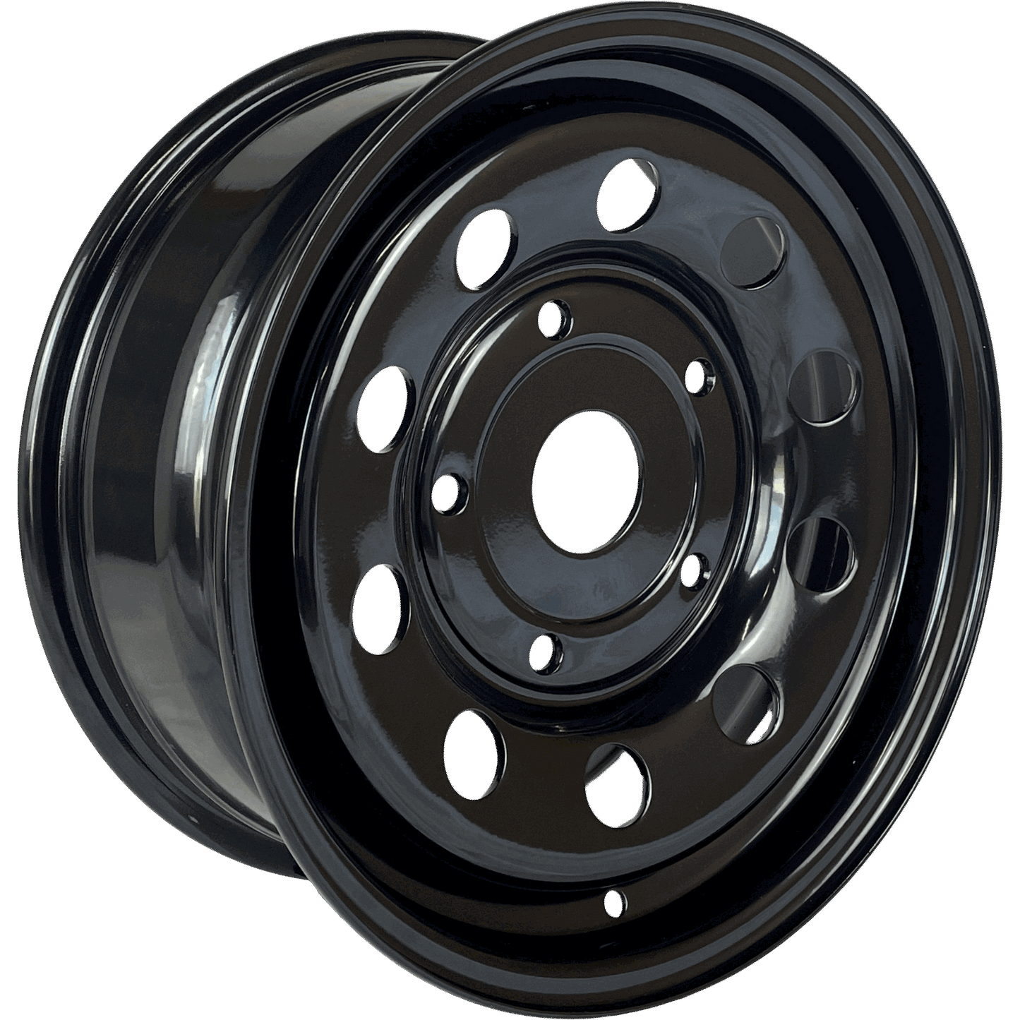 16" X 7" GOJOS Black Modular 5x160 ET35 CB65.1 Off-Road Steel Wheels Roadcruza Tyres 