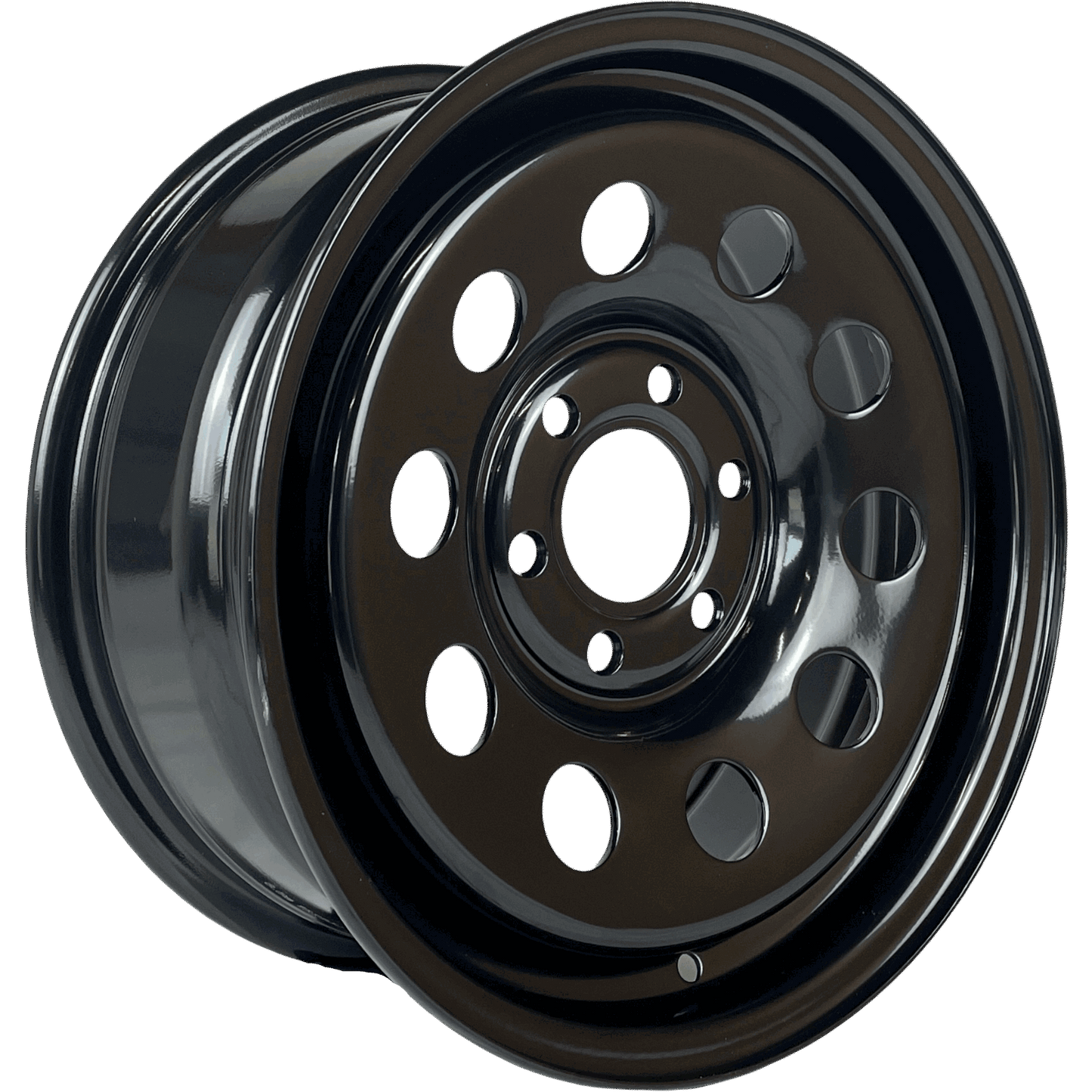 16" x 7" GOJOS Black Modular 6x120 ET35 CB74.5 Off-Road Steel Wheels Roadcruza Tyres 