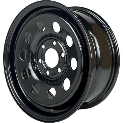 16" x 7" GOJOS Black Modular 6x120 ET35 CB74.5 Off-Road Steel Wheels Roadcruza Tyres 