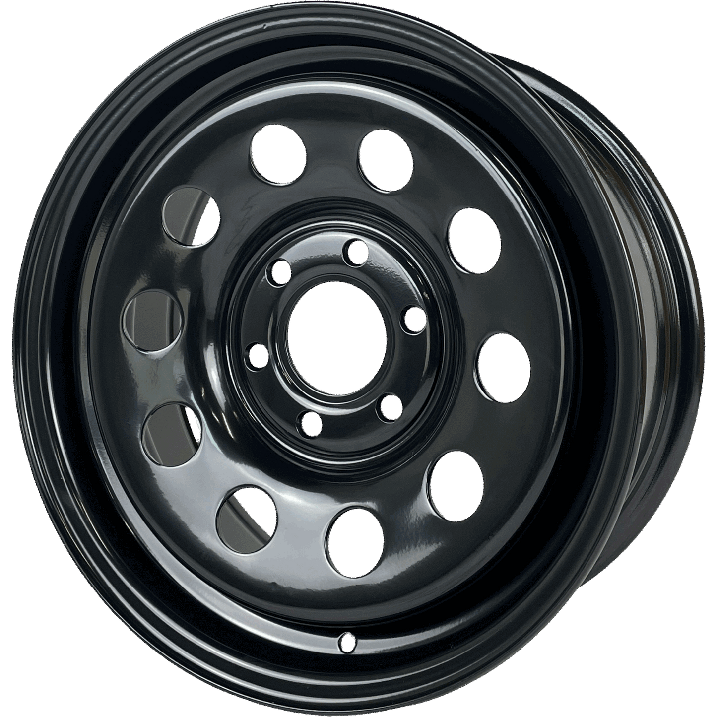 16" x 7" GOJOS Black Modular 6x120 ET35 CB74.5 Off-Road Steel Wheels Roadcruza Tyres 