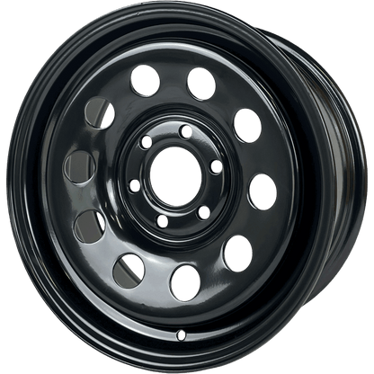 16" x 7" GOJOS Black Modular 6x120 ET35 CB74.5 Off-Road Steel Wheels Roadcruza Tyres 