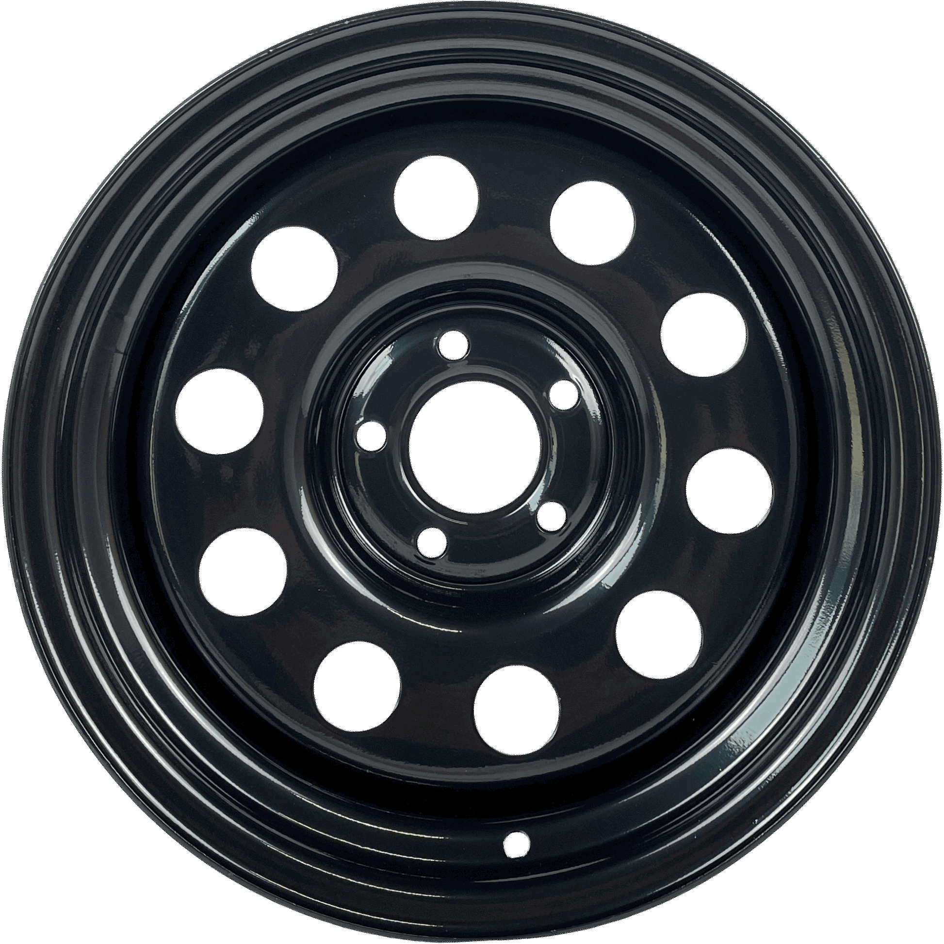 16" x 8" GOJOS Black Modular 5x114.3 ET00 CB71.6 Off-Road Steel Wheels Roadcruza Tyres 