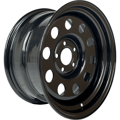 16" x 8" GOJOS Black Modular 5x114.3 ET00 CB71.6 Off-Road Steel Wheels Roadcruza Tyres 