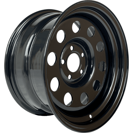 16" x 8" GOJOS Black Modular 5x114.3 ET00 CB71.6 Off-Road Steel Wheels Roadcruza Tyres 