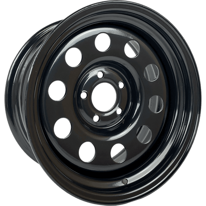16" x 8" GOJOS Black Modular 5x114.3 ET00 CB71.6 Off-Road Steel Wheels Roadcruza Tyres 