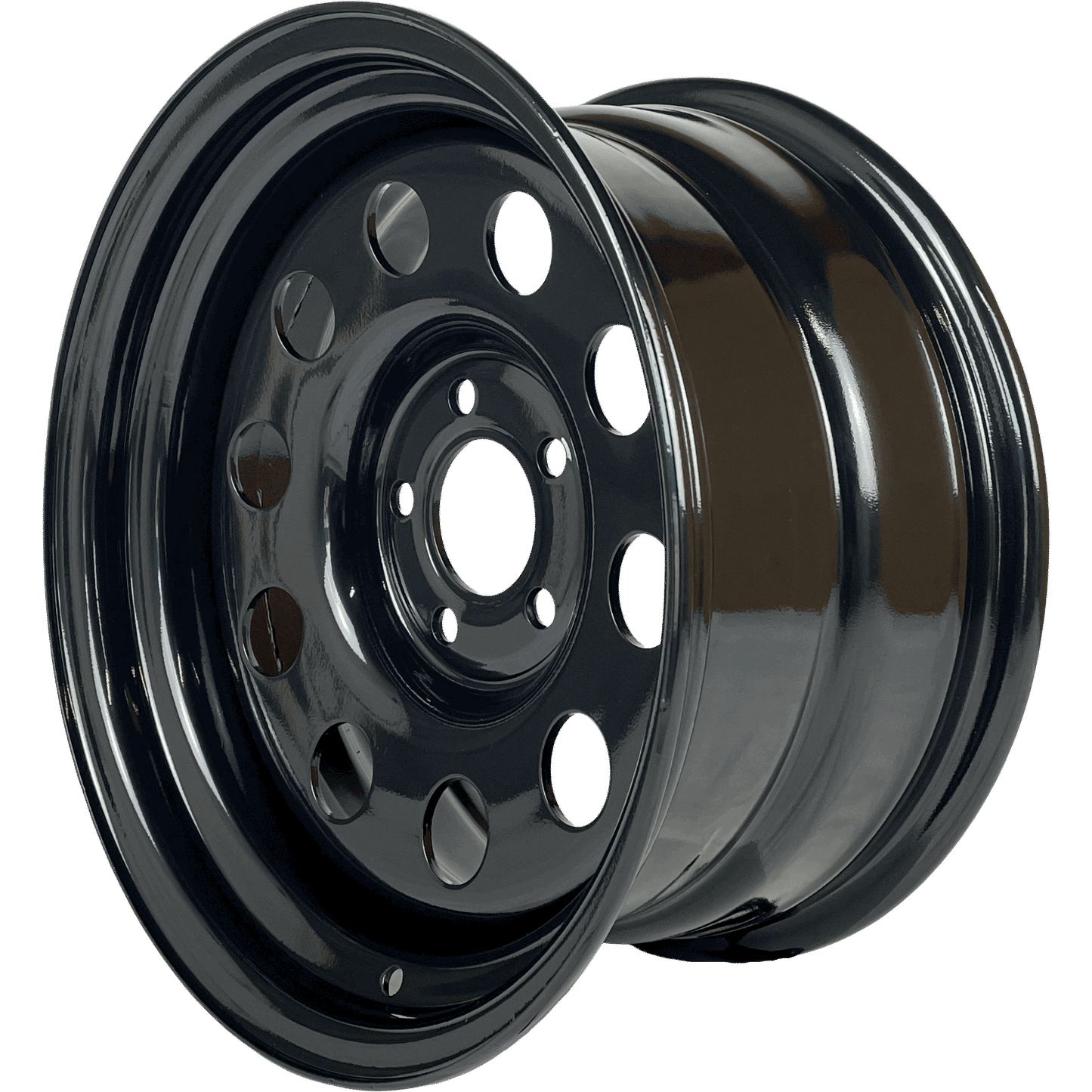 16" x 8" GOJOS Black Modular 5x114.3 ET00 CB71.6 Off-Road Steel Wheels Roadcruza Tyres 