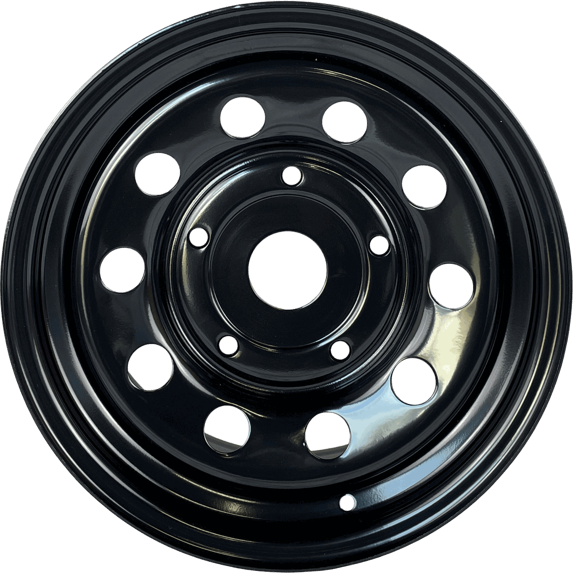 16" x 8"  GOJOS Black Modular 5x160 ET35 CB65.1 Off-Road Steel Wheels Roadcruza Tyres 