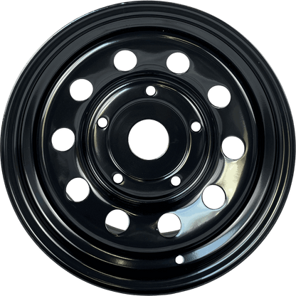 16" x 8"  GOJOS Black Modular 5x160 ET35 CB65.1 Off-Road Steel Wheels Roadcruza Tyres 