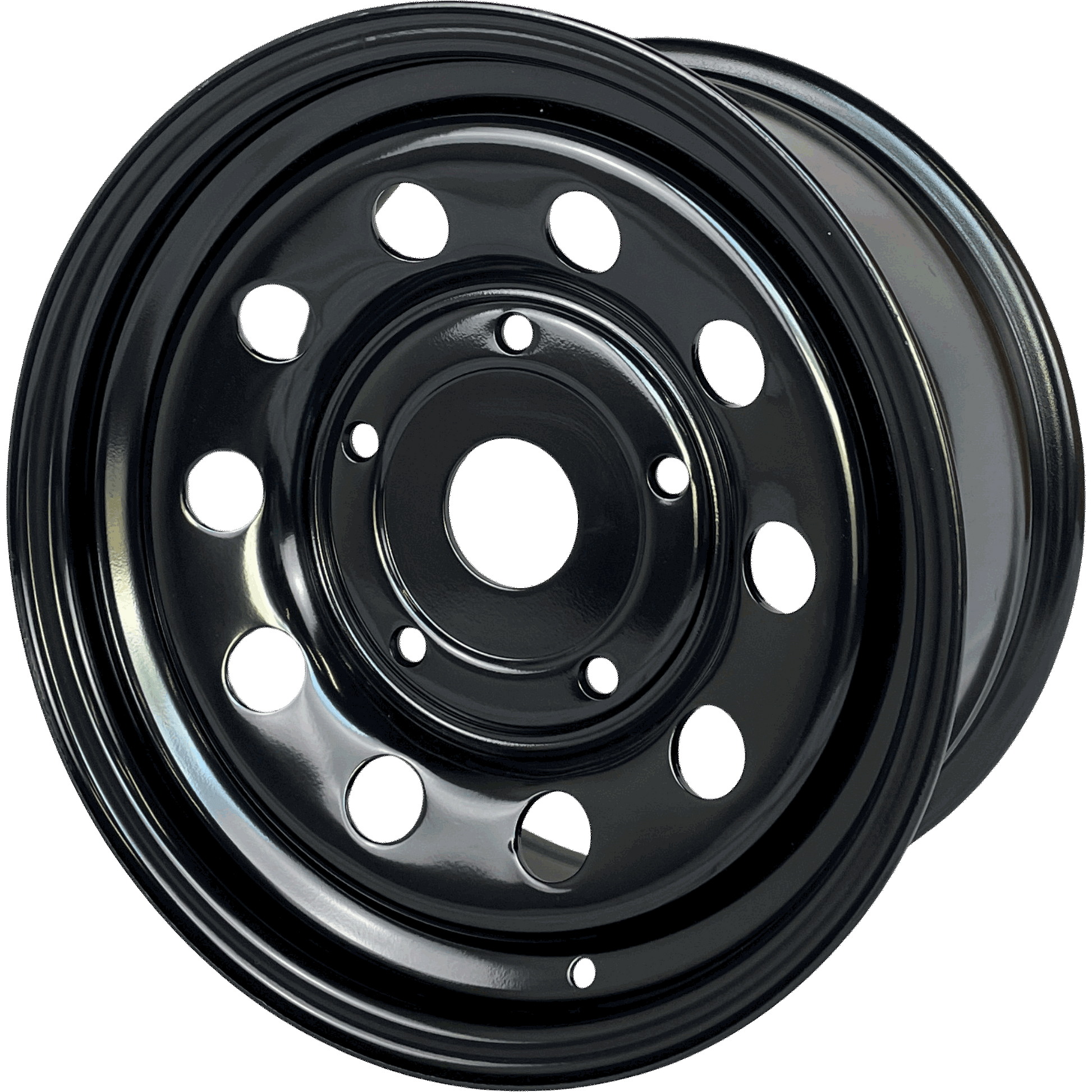 16" x 8"  GOJOS Black Modular 5x160 ET35 CB65.1 Off-Road Steel Wheels Roadcruza Tyres 
