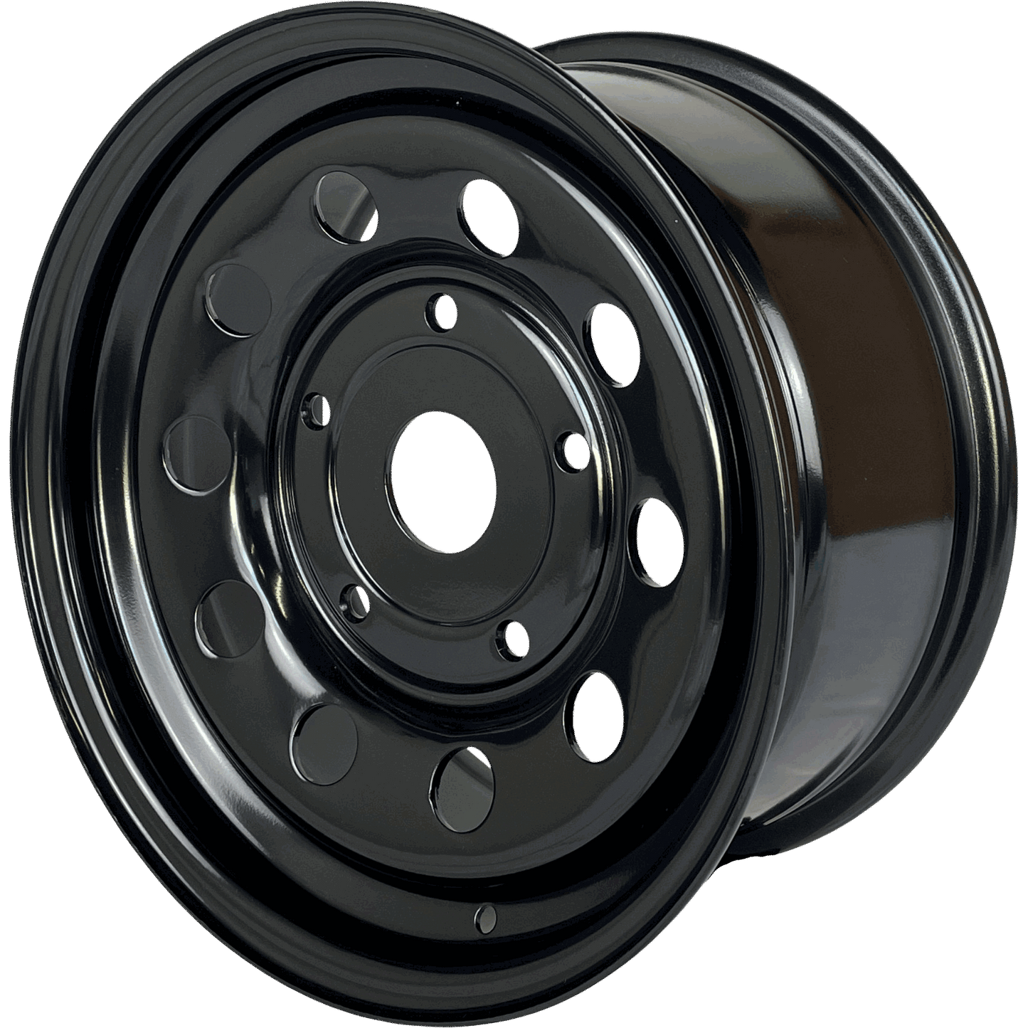 16" x 8"  GOJOS Black Modular 5x160 ET35 CB65.1 Off-Road Steel Wheels Roadcruza Tyres 