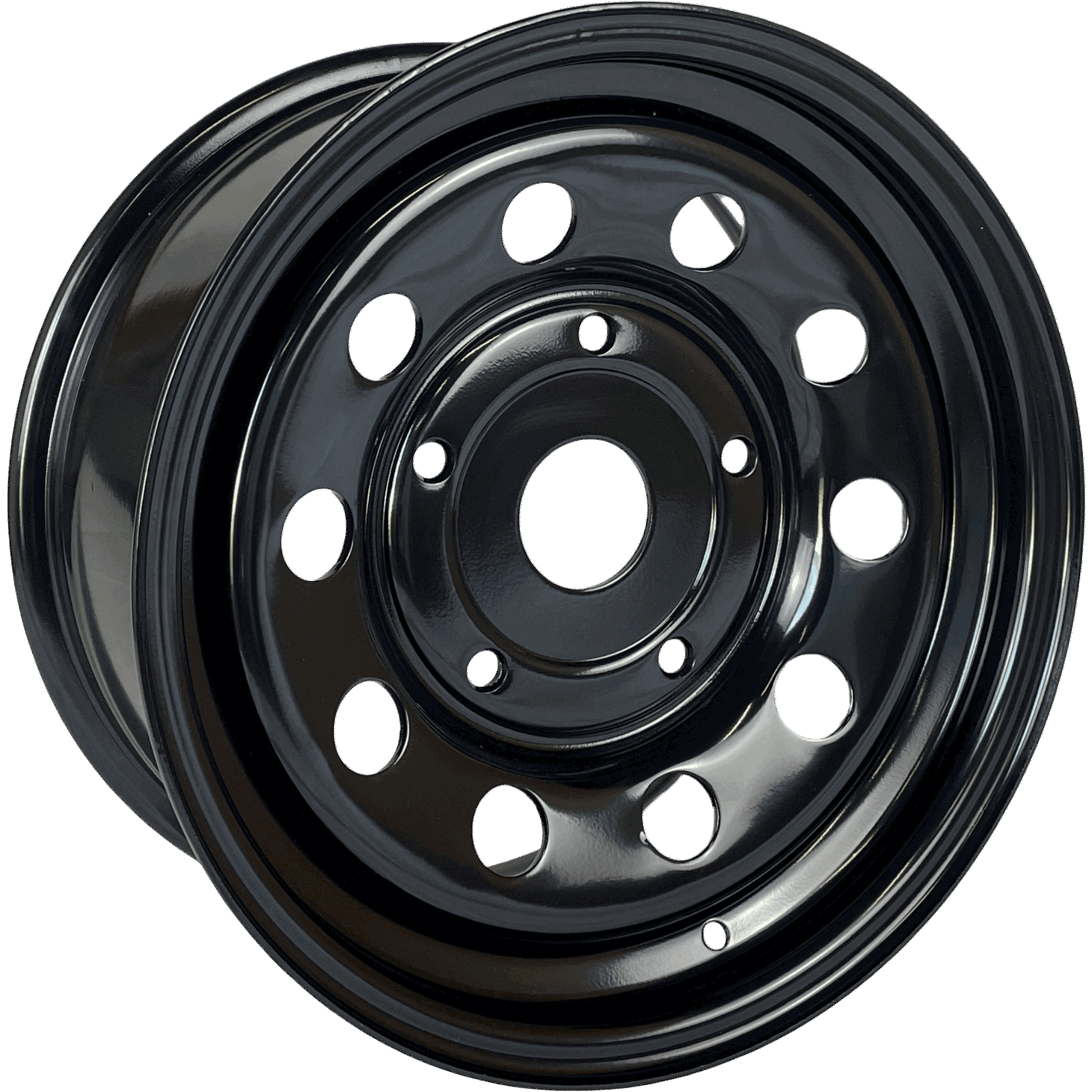 16" x 8"  GOJOS Black Modular 5x160 ET35 CB65.1 Off-Road Steel Wheels Roadcruza Tyres 