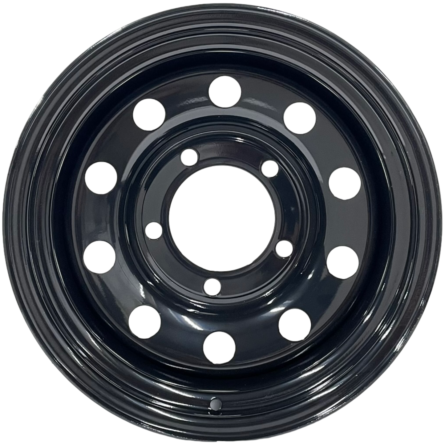 16" x 8" GOJOS Black Modular 5x165.1 ET-35 CB125 Off-Road Steel Wheels Roadcruza Tyres 