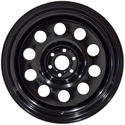 17" x 8" GOJOS Black Modular 6x114.3 ET-12 Off-Road Steel Wheels Roadcruza Tyres 