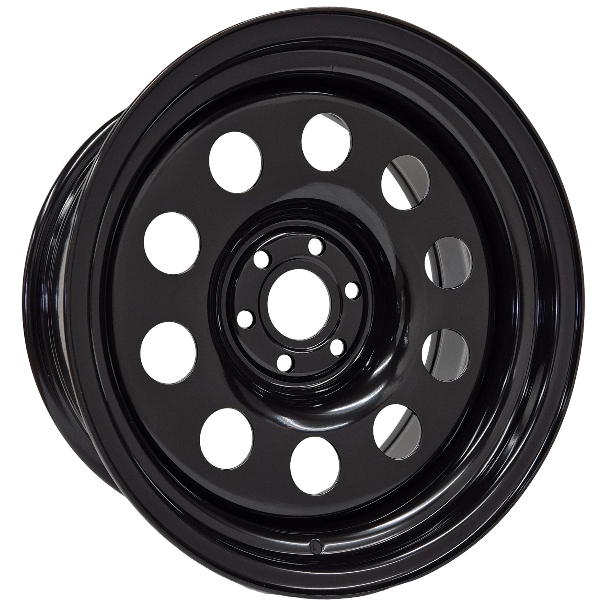17" x 8" GOJOS Black Modular 6x114.3 ET-12 Off-Road Steel Wheels Roadcruza Tyres 