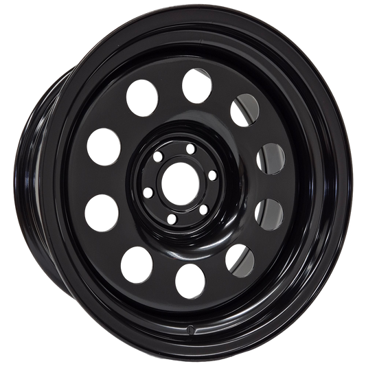 17" x 8" GOJOS Black Modular 6x114.3 ET-12 Off-Road Steel Wheels Roadcruza Tyres 