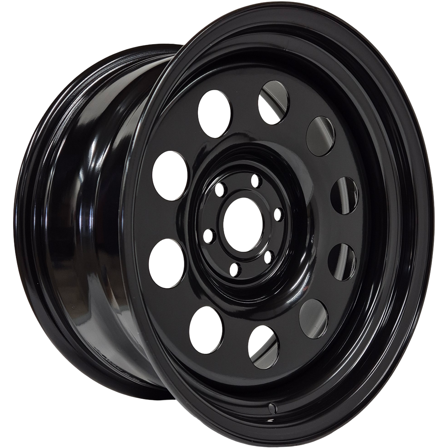 17" x 8" GOJOS Black Modular 6x114.3 ET-12 Off-Road Steel Wheels Roadcruza Tyres 