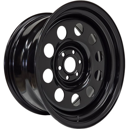 17" x 8" GOJOS Black Modular 6x114.3 ET-12 Off-Road Steel Wheels Roadcruza Tyres 