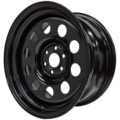 17" x 8" GOJOS Black Modular 6x114.3 ET-12 Off-Road Steel Wheels Roadcruza Tyres 