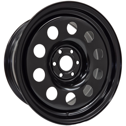 17" x 8" GOJOS Black Modular 6x114.3 ET20 CB66.1 (Nissan) Roadcruza Tyres 