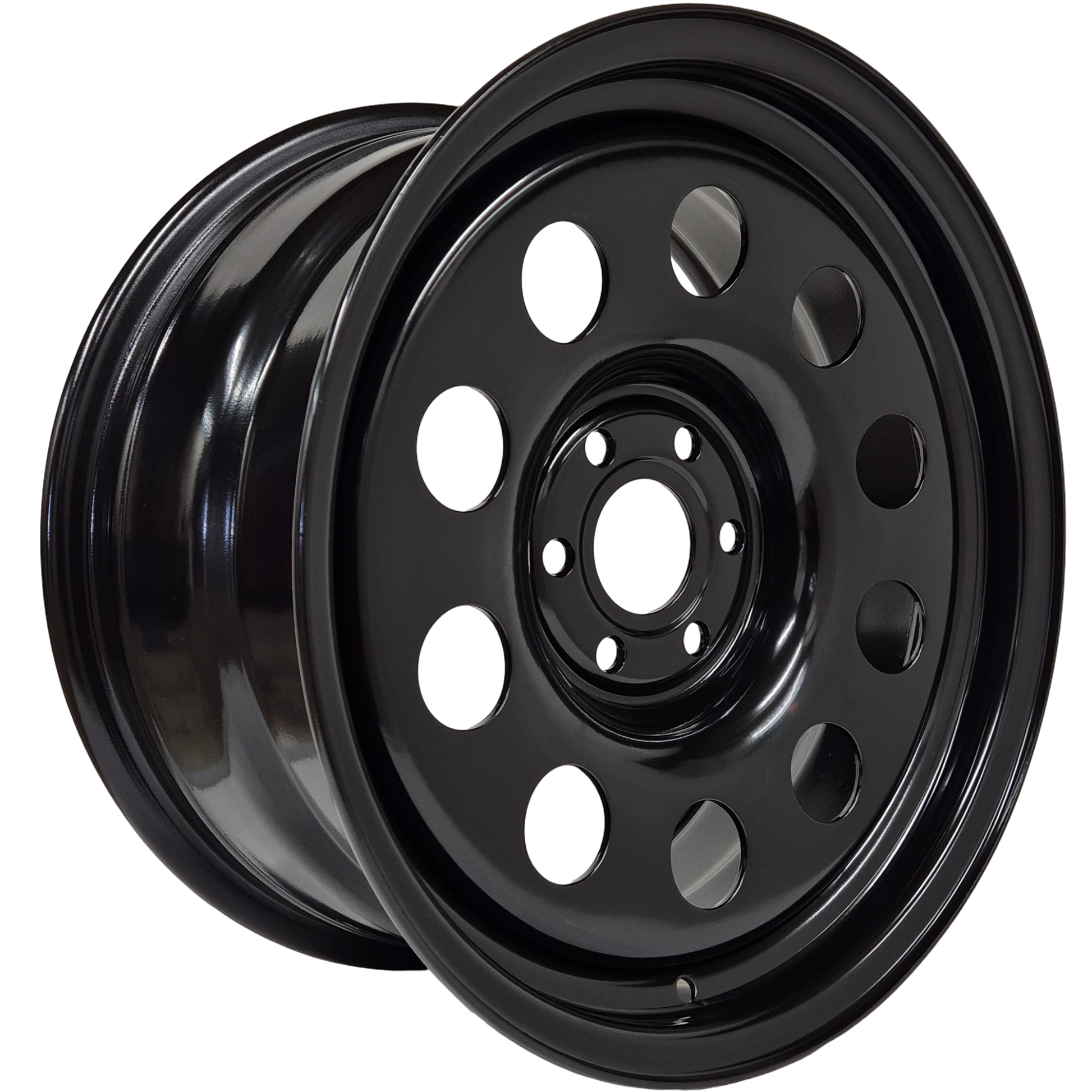 17" x 8" GOJOS Black Modular 6x114.3 ET20 CB66.1 (Nissan) Roadcruza Tyres 