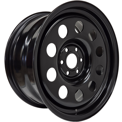 17" x 8" GOJOS Black Modular 6x114.3 ET20 CB66.1 (Nissan) Roadcruza Tyres 
